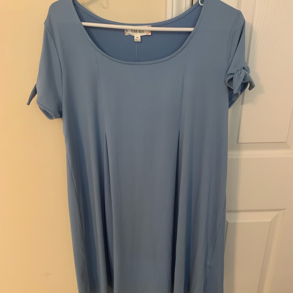 Light Blue Casual Dress NWT